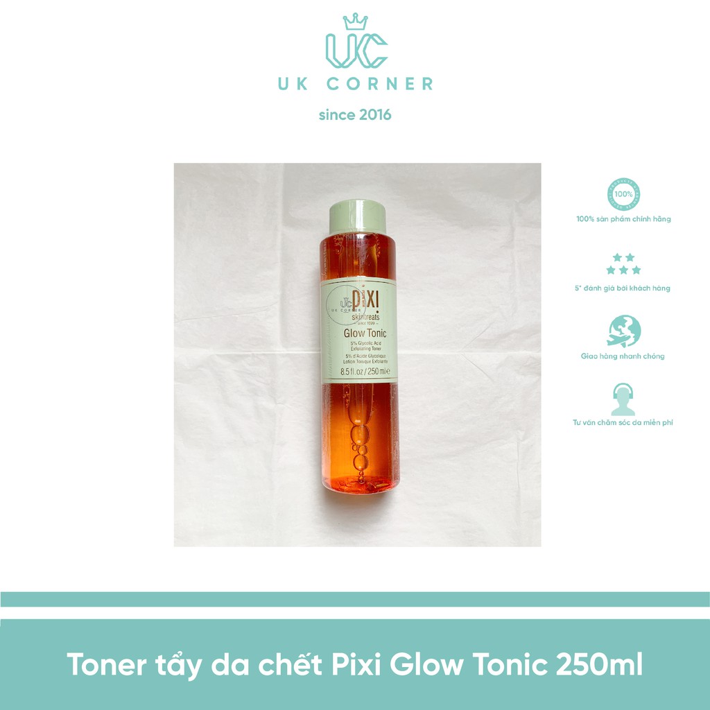 Toner tẩy da chết Pixi Tonic