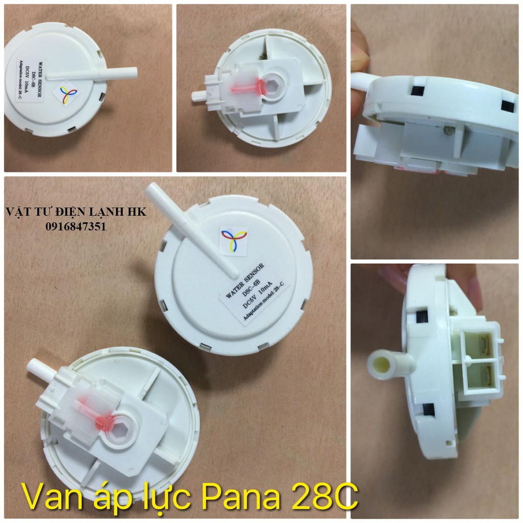 Phao máy giặt - Van áp lực nước MG các hãng Sanyo Panasonic Toshiba Samsung LG (chọn loại như hình) - cảm biến mức nước