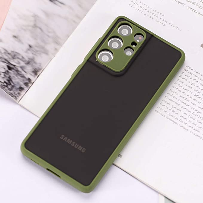 Ốp lưng Samsung S21 S21 plus S21 Ultra Ốp ốp điện thoại nhám chống bẩn viền cao su