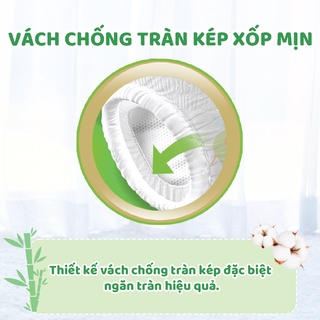Tã/bỉm quần Molfix Thiên nhiên Jumbo S (4kg - 8kg) - Gói 46+8 miếng