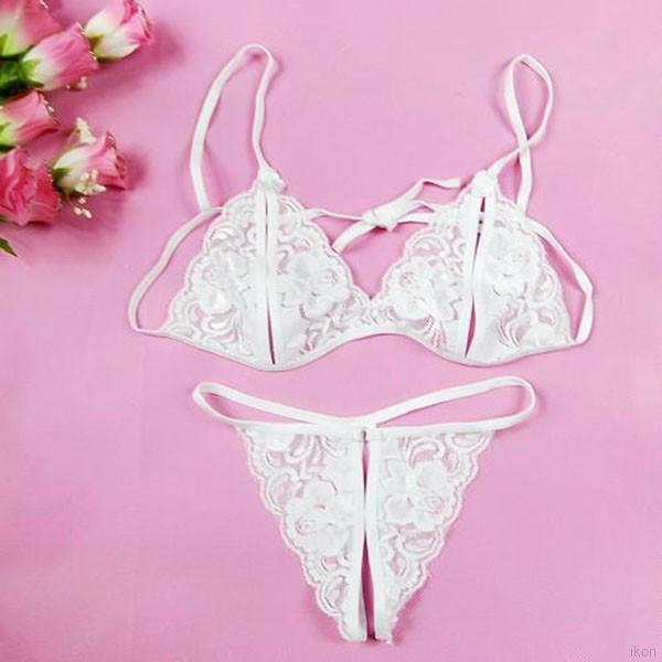 Set áo ngực và quần lót ren quyến rũ cho nữ