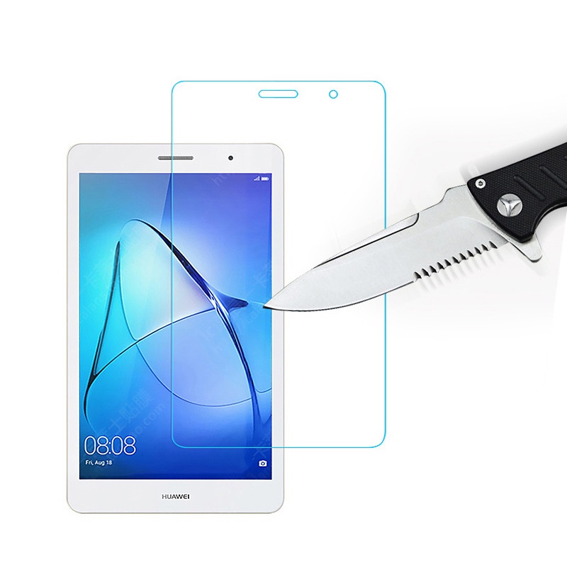 Kính Cường Lực Bảo Vệ Màn Hình Cho Huawei MediaPad M2 8.0 M3 Lite 8 M5 M6 8.4 T1 T3 8" MatePad T8 Kèm Phụ Kiện