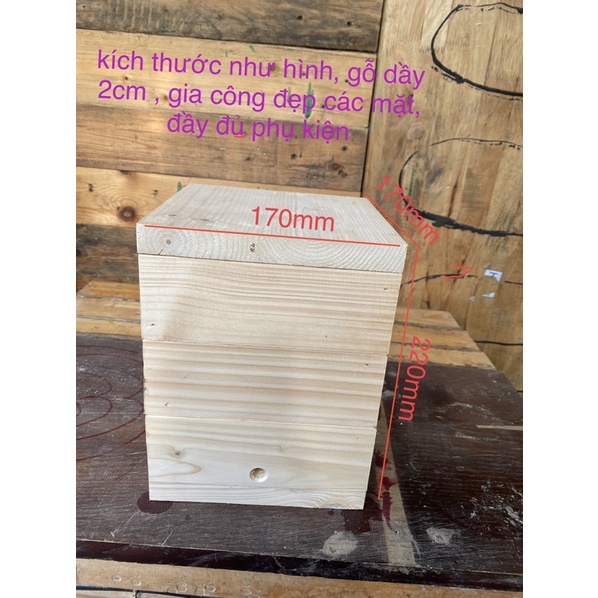 🥇 thùng nuôi ong dú - stingless bee hive