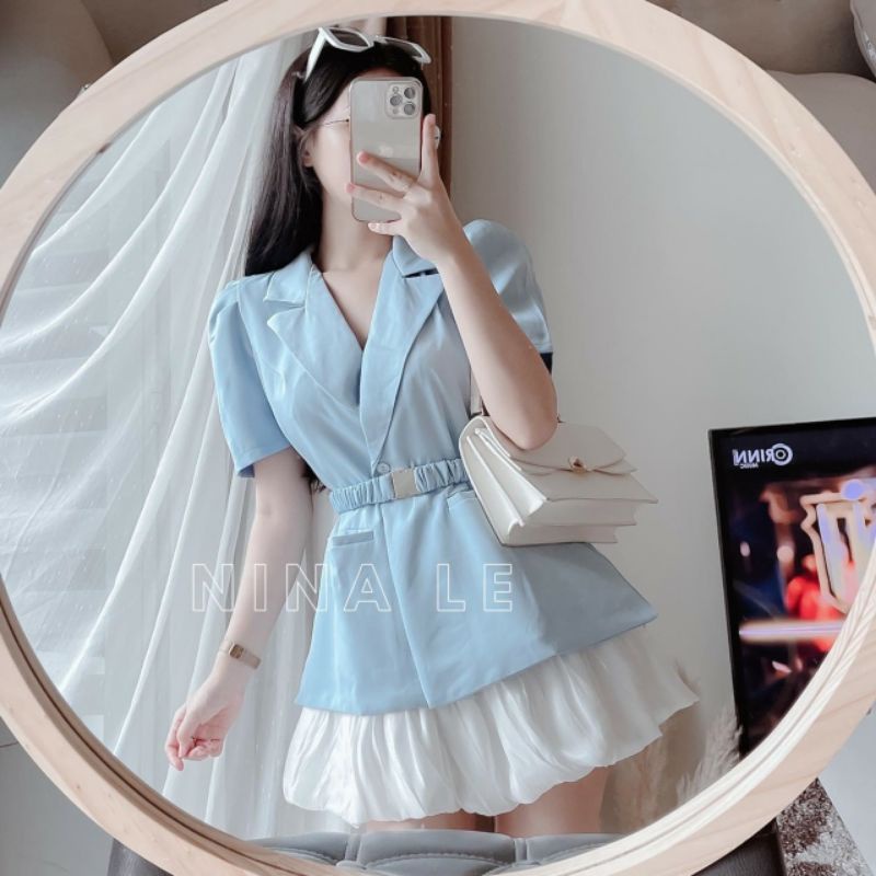 Set vest siêu phẩm kèm đai cài cực đẹp | BigBuy360 - bigbuy360.vn