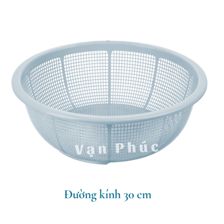 Rổ tròn 30cm Inochi Yoko Nhật Bản, nhựa cao cấp, chịu nhiệt, dụng cụ nhà bếp đa năng, tiện dụng, an toàn, Vạn Phúc HCM