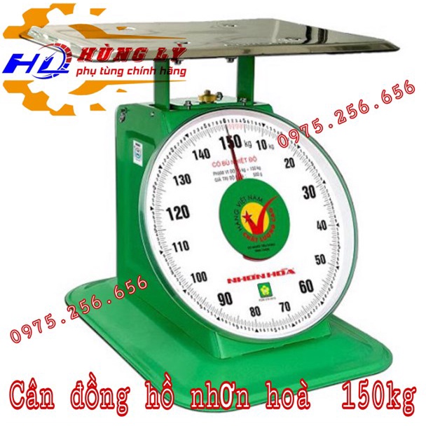 Cân Đồng hồ 150kg nhơn hòa phụ tùng hùng lỳ cân bàn các loại
