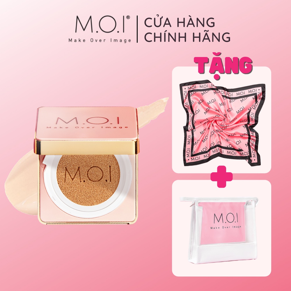 [Mã BMBAU50 giảm 50K đơn 150K] Phấn nước MOI Cosmetics 5M Baby Skin Cushion màu 50