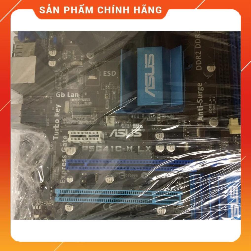 Combo main Asus G41 DDRIII socket 775 + 4Gb + E8400 + Quạt