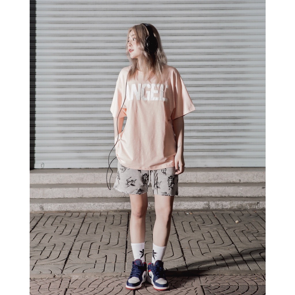 ANGEL LOGO TEES/ POWDER PINK | BigBuy360 - bigbuy360.vn