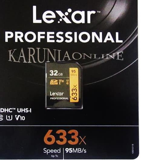 Thẻ Nhớ Chuyên Nghiệp Lexar 32gb Uhs-1 633x | BigBuy360 - bigbuy360.vn