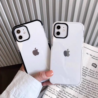 Ốp Điện Thoại Trong Suốt Chống Sốc Đơn Giản Cho iPhone13 12 XS XR 11 12Pro 13 13ProMax XS