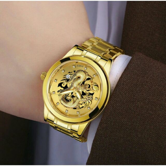 Đồng hồ nam FNGEEN con rồng 3D hiện đại full box ❤️FREESHIP 70K ❤️ ẢNH THẬT