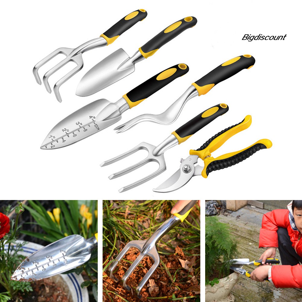 Set dụng cụ làm vườn nhỏ gọn bằng hợp kim nhôm chất lượng cao tiện lợi