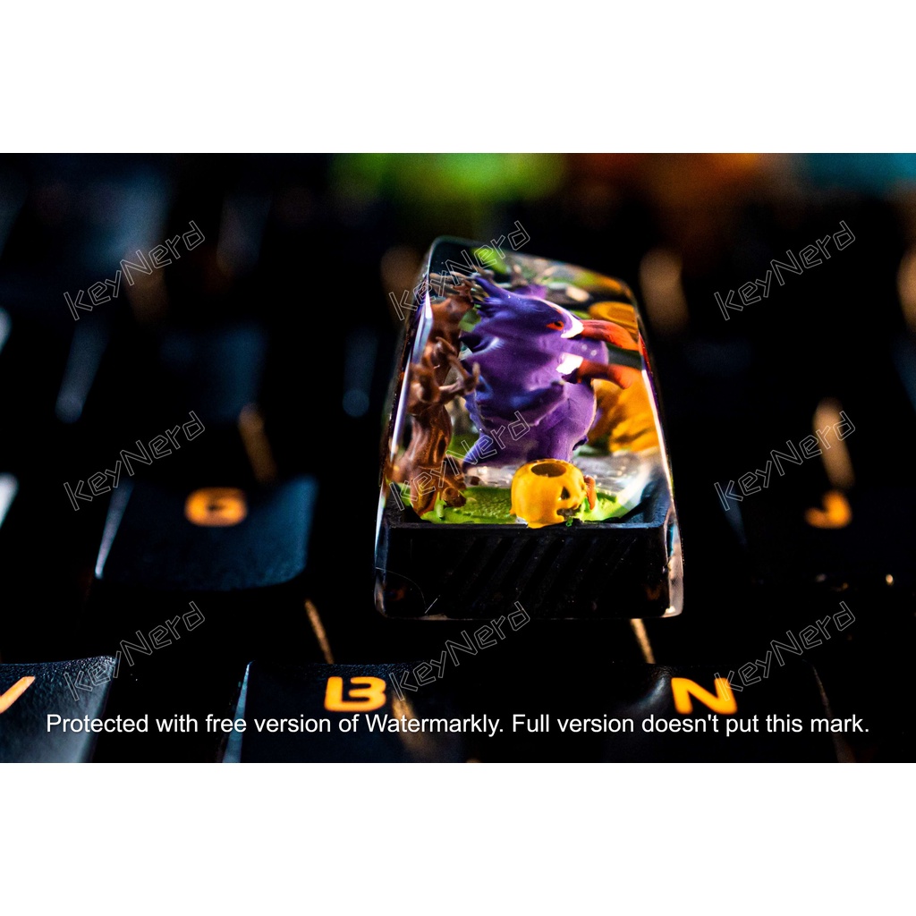Keycap resin pokemon - nút bàn phím cơ - artisan