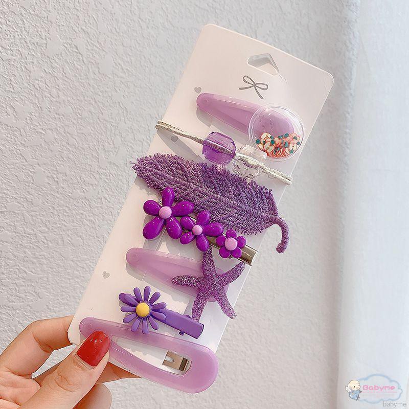Set 7 Kẹp Tóc Xinh Xắn Dành Cho Bé Gái