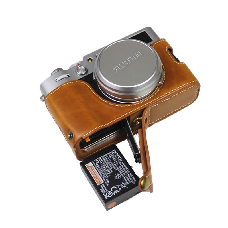 Bao Da PU Dành Cho Máy Ảnh FujiFilm X100V X-100V