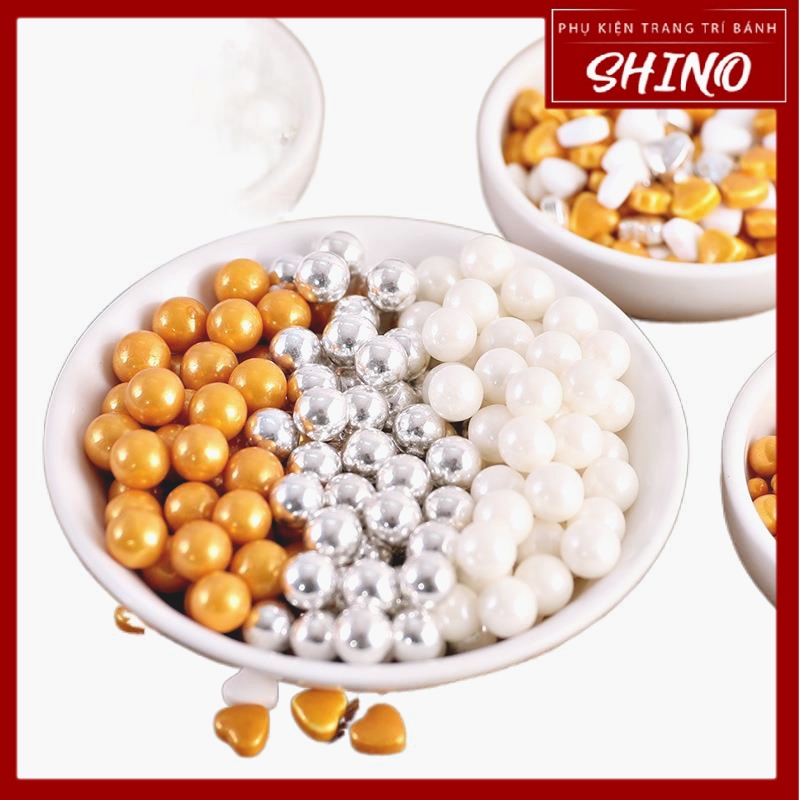 Sprinkle/Cốm/Hạt Rắc Trang Trí Bánh Đủ màu Đủ Size Hộp 85g - 140g