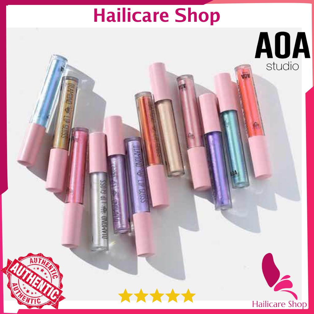 [Nhập Mỹ] Son bóng AOA Diamond Lip Gloss Glam/ Hard Candy/ GRL PWR/ Pixie/ Posh