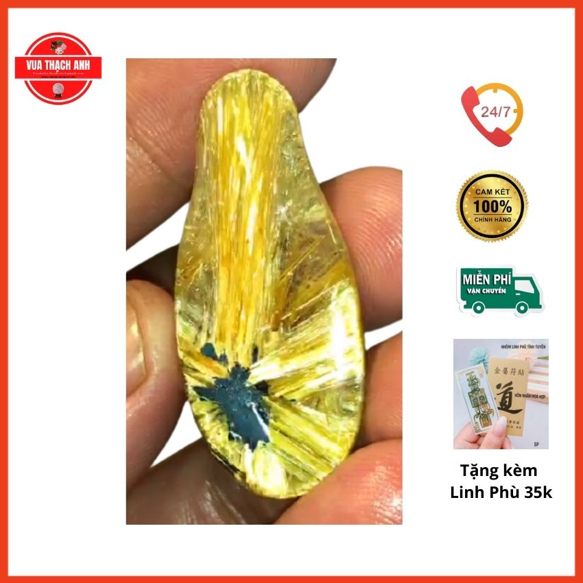 Mặt Dây Chuyền Phật A Di Đà Hoa Thị Đá Phong Thủy 42*18*8.2mm Nặng 11g ⚡FREESHIP + QUÀ 35K⚡ Đá Nguyên Khối, Giá Gốc