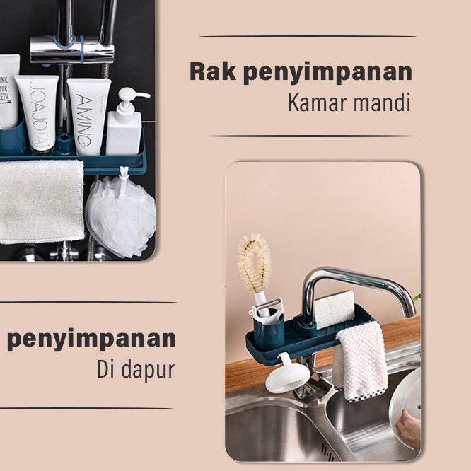 Giá Đựng Xà Phòng / Mút Rửa Chén Treo Vòi Nước Ly4 Angola C38 Cho Nhà Tắm / Nhà Bếp Giá Đỡ | BigBuy360 - bigbuy360.vn