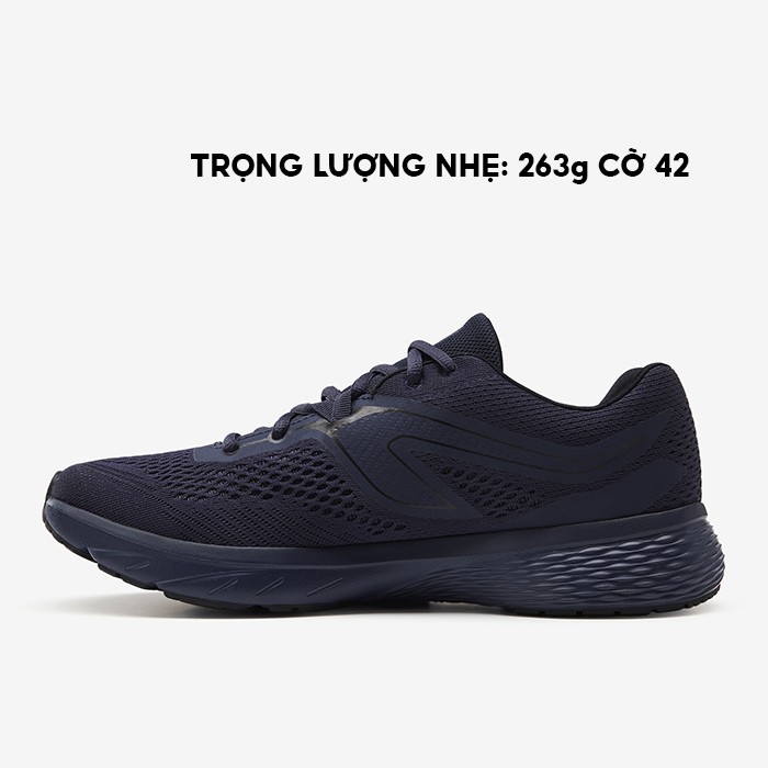 Giày chạy bộ thể thao nam DECATHLON giảm chấn - Dark Navy