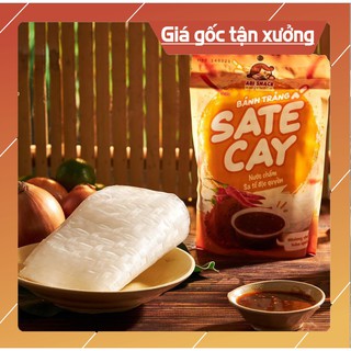 ĐỘC QUYỀN Bánh tráng Sate ABi Mua 3 bịch tặng 1 kẹp tóc thời trang