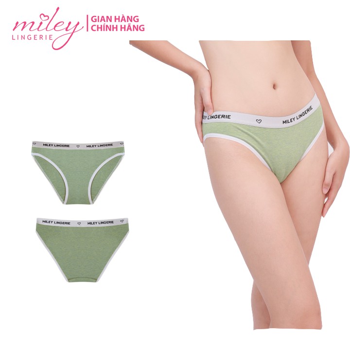 Quần Lót Nữ Thể Thao Cao Cấp Melange Active MILEY LINGERIE Màu Xanh FCB0700 | BigBuy360 - bigbuy360.vn