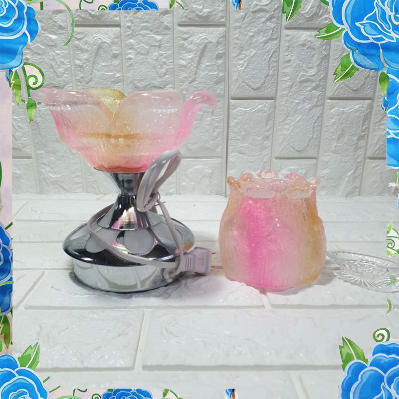 {giá rẻ bất ngờ} 1133 ĐÈN XÔNG TINH DẦU HOA THỦY TINH .A0688 {Shop yêu thích}