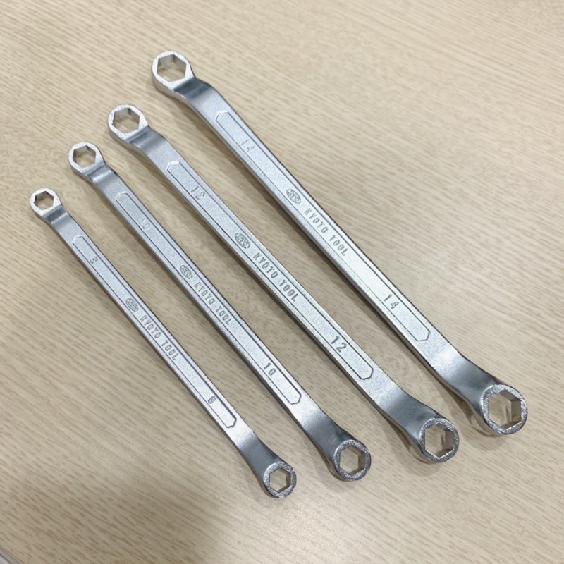 Bộ cờ lê chòng 6 cạnh chống trầy ốc KTC Nhật M274 gồm 4 cỡ 8,10,12,14 - Made in Japan
