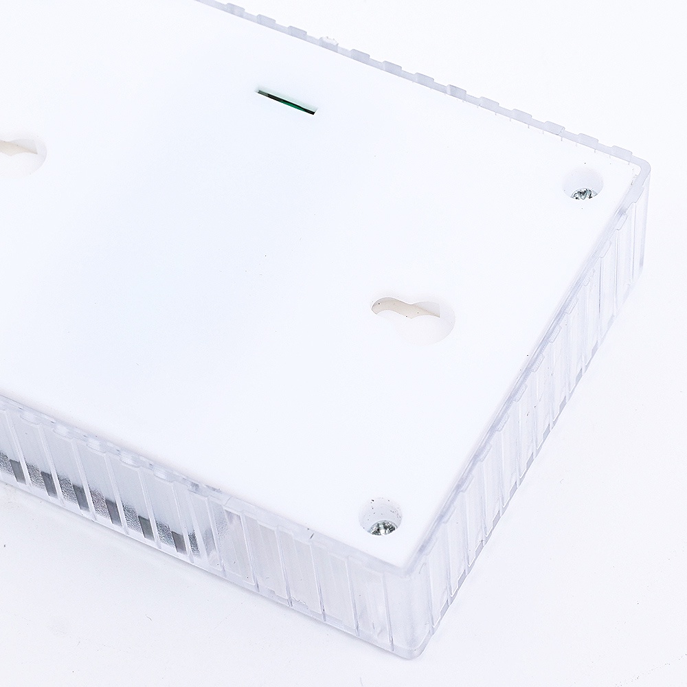 1 Đèn Led 6 Bóng Gắn Tường Năng Lượng Mặt Trời Trong Suốt Chống Nước Trang Trí Sân Vườn Và Hành Lang