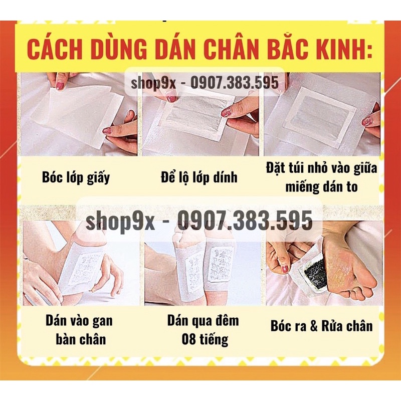 Sỉ 28k-[HỘP 50 CÁI] Miếng Dán Thải Độc Bàn Chân Ngải Cứu Nội Địa Trung - MÓN QUÀ CHO SỨC KHỎE