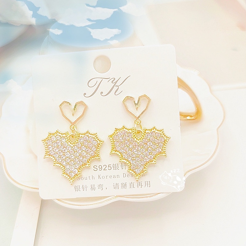 Bộ Khuyên Tai Hình Chữ Thập Đính Ngọc Trai Và Bướm Phong Cách Hàn Quốc Kiểu Dáng Mới 2022