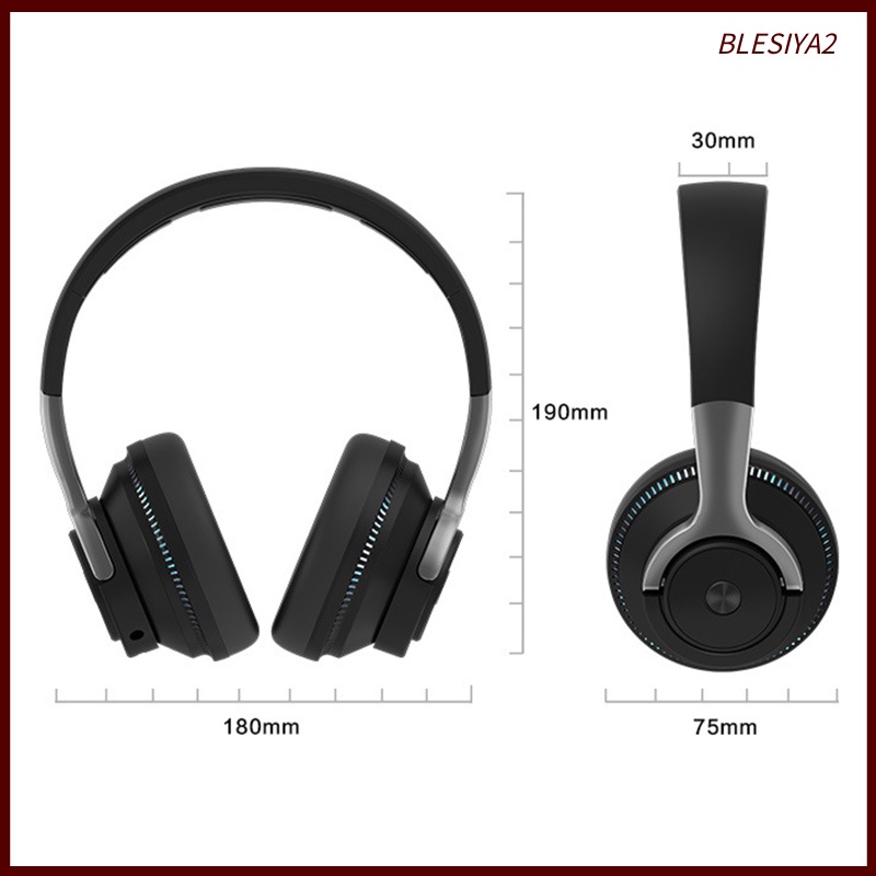 [BLESIYA2] H2 Wireless Headphone Bluetooth Headset Stereo Earphone w/Mic