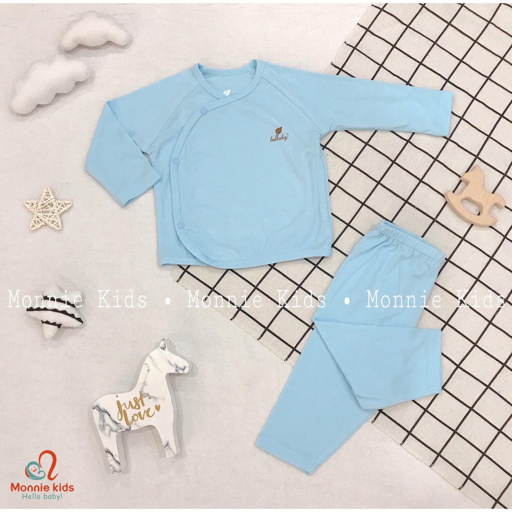 Bộ Quần Áo Cài Chéo Lullaby Modal 1M/3M