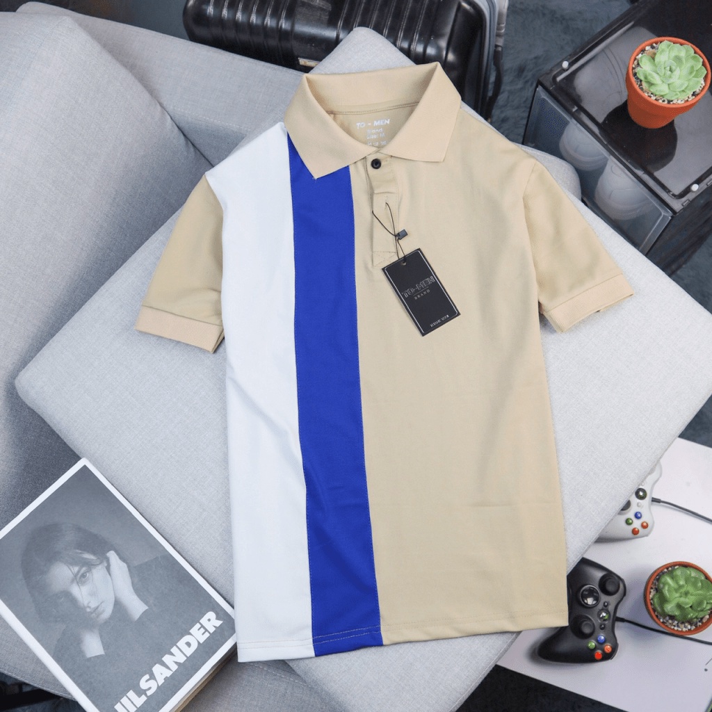 (HCM) ÁO THUN NAM POLO CỔ BẺ - THỜI TRANG NAM ĐẲNG CẤP - PHONG CÁCH LUXURY SIÊU XỊN CHO CÁC ANH EM KME FASHION
