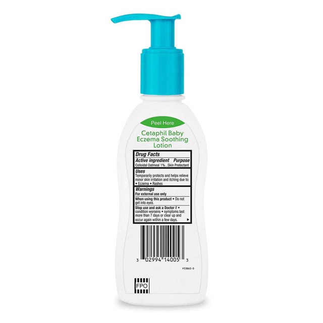 Kem và tắm chàm nẻ Cetaphil Eczema baby cho bé 147ml