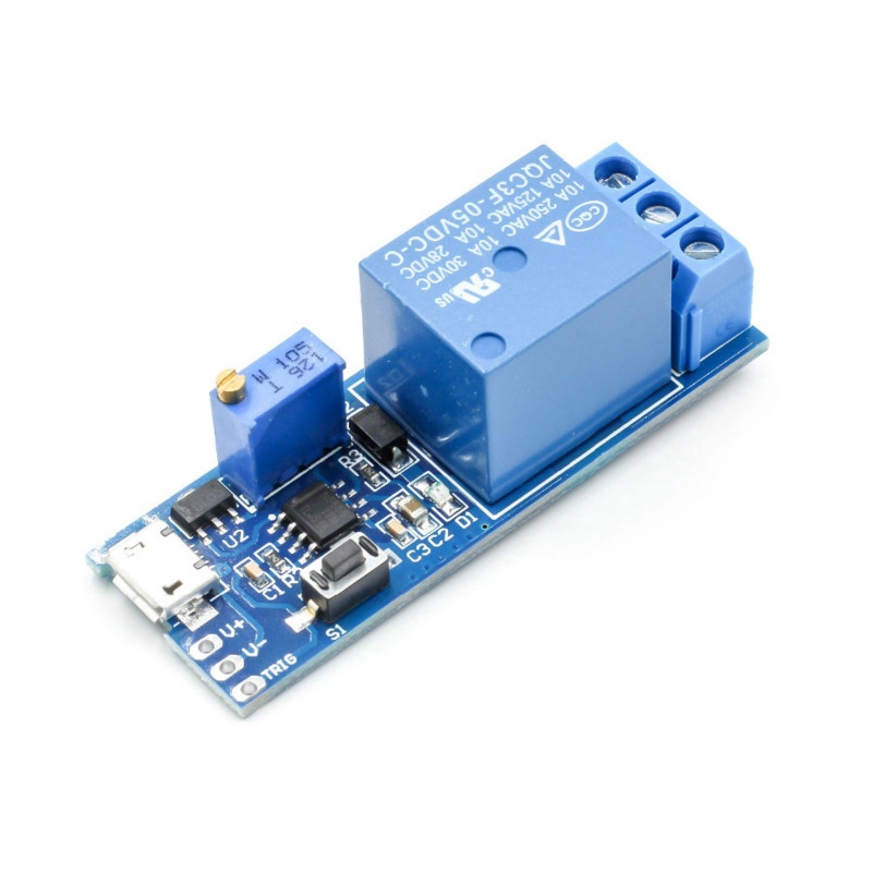 Mô-đun rơ le hẹn giờ 5V-30V chuyên dụng