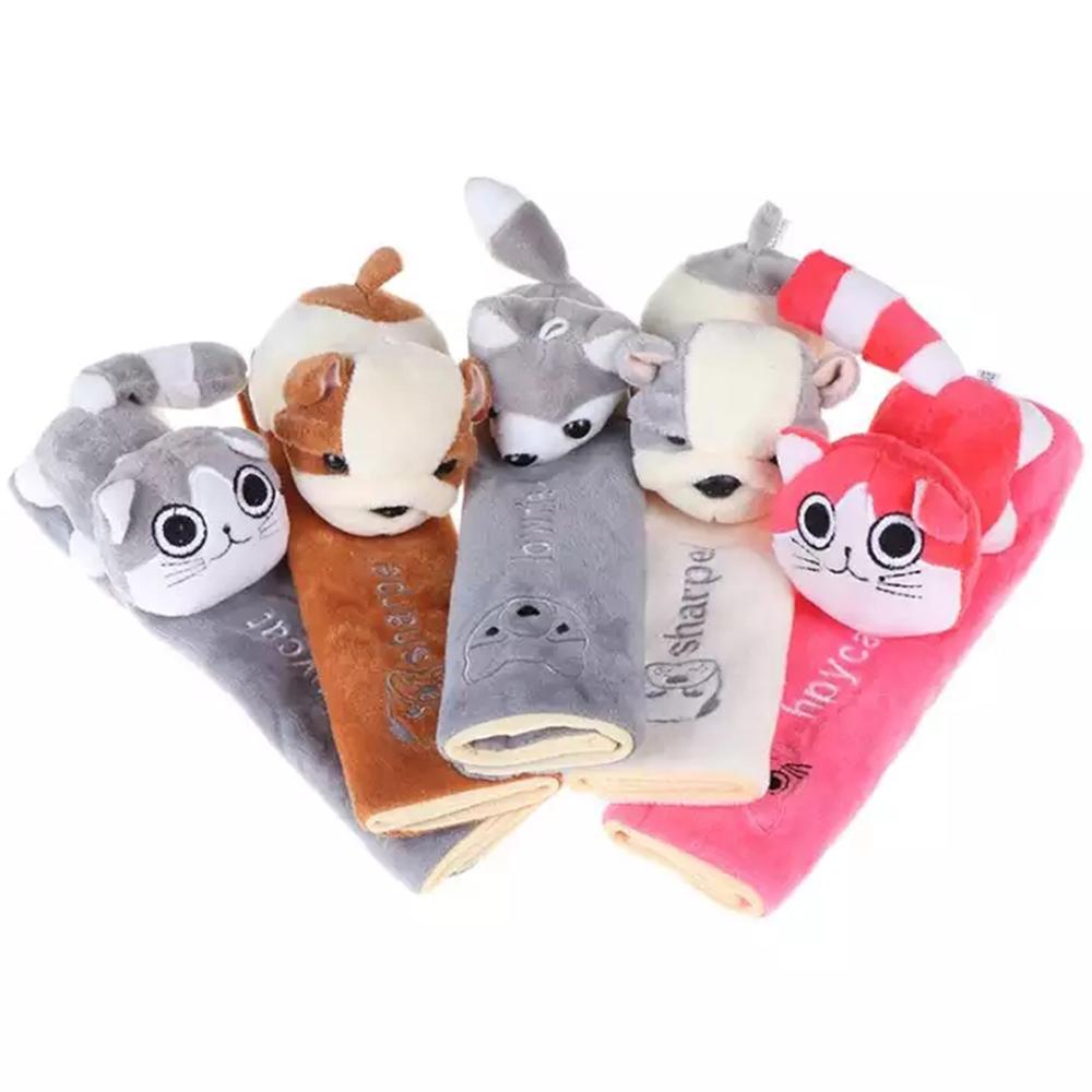 REBUY1 Vỏ Bọc Dây Đai An Toàn Xe Hơi Hình Thú Dễ Thương