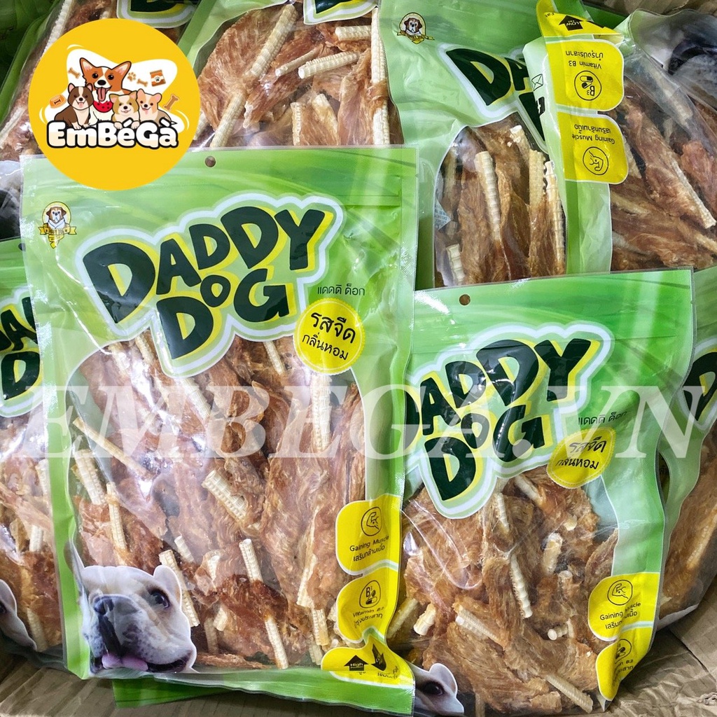 [ Khô Gà ] Gà Sấy Khô Daddy Dog 375gram