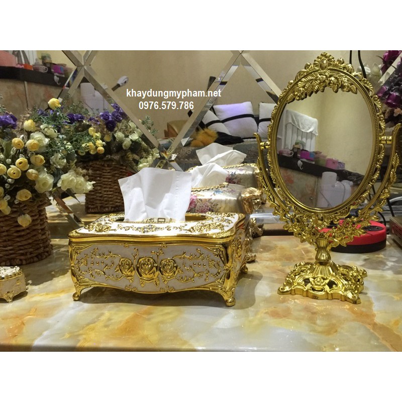 Hộp đựng khăn giấy cao cấp