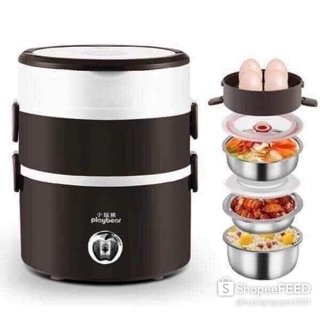Cặp lồng 3 tầng cắm điện ủ nóng