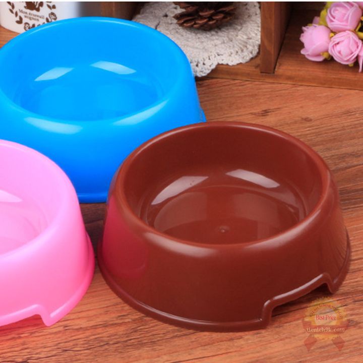 Bát ăn uống cho thú cưng cún yêu chó mèo nhựa PP an toàn TC06SP2