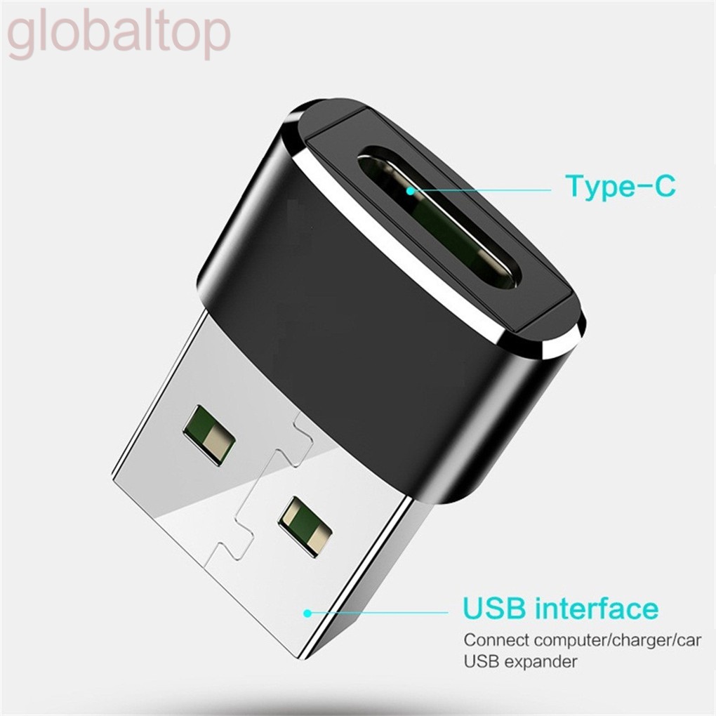 Đầu Chuyển Đổi Từ Giác Cắm Usb Sang Giác Cắm Type-C Tiện Dụng