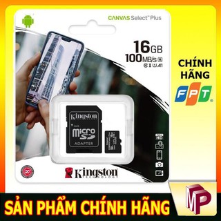 Thẻ nhớ Kingston 16gb tốc độ 100Mb/s