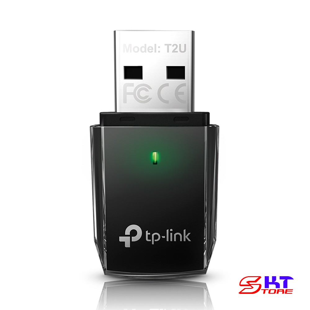 USB Thu Sóng Wifi Tp-Link Archer T2U Băng Tần Kép Chuẩn AC Tốc Độ 600Mbps - Hàng Chính Hãng | BigBuy360 - bigbuy360.vn
