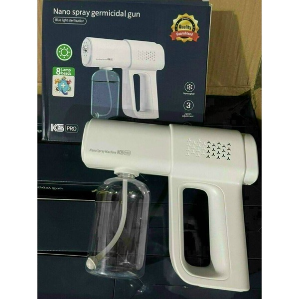 K5Pro máy khử khuẩn.  Kết hợp với Cồn 70° hoặc 90° dễ dàng tiêu diệt vi khuẩn và các mùi khó chịu