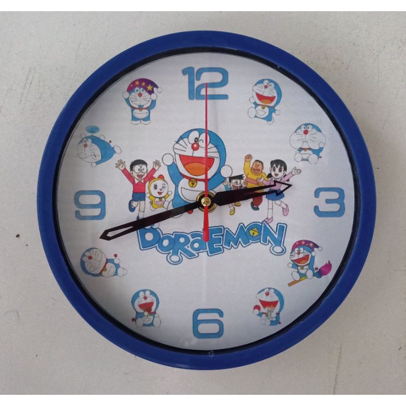 Đồng Hồ Treo Tường L26 Doraemon Đầy Đủ BWH - ATS