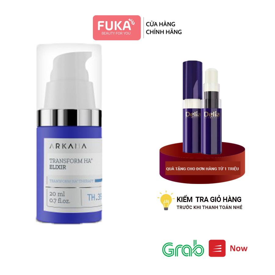 Tinh chất giữ ẩm ARKANA - Serum làm mờ nếp nhăn dùng cho mọi loại da