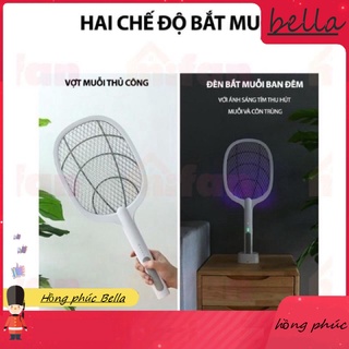 Vợt muỗi thông minh kèm đèn bắt muỗi