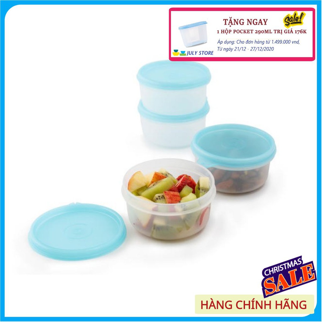 Hộp bảo quản thực phẩm Tupperware ❤️ Freeship Extra❤️ trữ mát small server 200ml